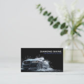 Modern Professional Car Detailing Washing Cleaning 名刺 (スタンド正面)