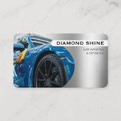 Modern Professional Car Detailing Washing Cleaning 名刺 (正面)