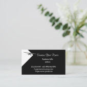 Modern Professional Classic Private Plane Flying 名刺 (スタンド正面)