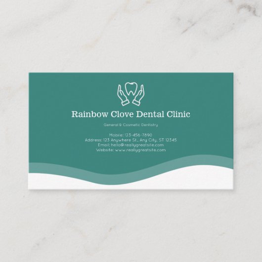 Modern Professional Dental Appointment 名刺 (正面)