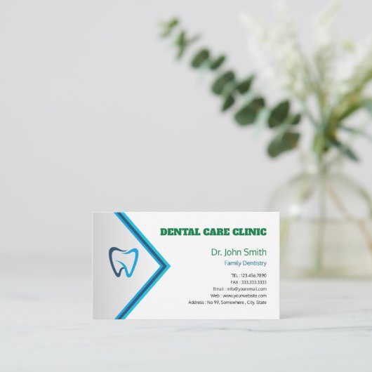 Modern Professional Dental Clinical Practice 名刺 (スタンド正面)
