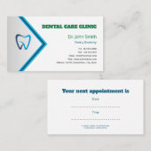 Modern Professional Dental Clinical Practice 名刺 (正面/裏面)