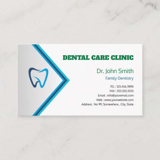 Modern Professional Dental Clinical Practice 名刺 (正面)