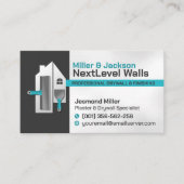 Modern Professional Drywall Plastering Services  名刺 (正面)