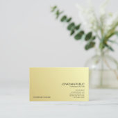 Modern Professional Elegant Gold Look Company 名刺 (スタンド正面)