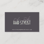 Modern Professional Hair Stylist High-end 名刺 (正面)