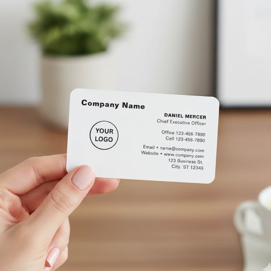 Modern Professional Logo Design 名刺