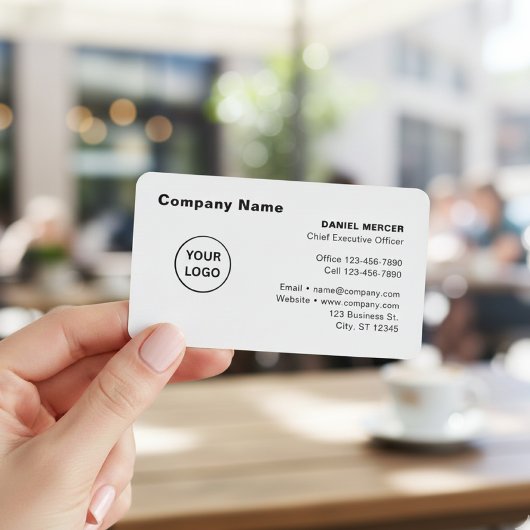 Modern Professional Logo Design 名刺