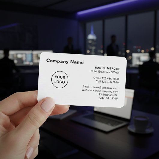 Modern Professional Logo Design 名刺