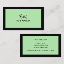 Modern Professional Minimalist Executive Generic 名刺