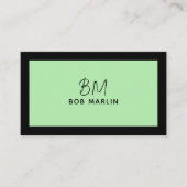 Modern Professional Minimalist Executive Generic 名刺 (正面)