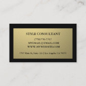 Modern Professional Minimalist Executive Generic 名刺 (裏面)