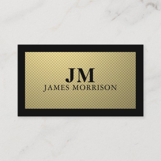 Modern Professional Minimalist Executive Generic 名刺 (正面)