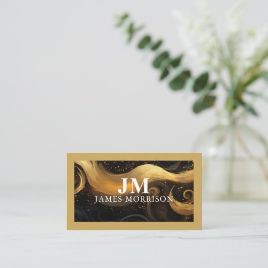 Modern Professional Minimalist Executive Generic 名刺 (スタンド正面)