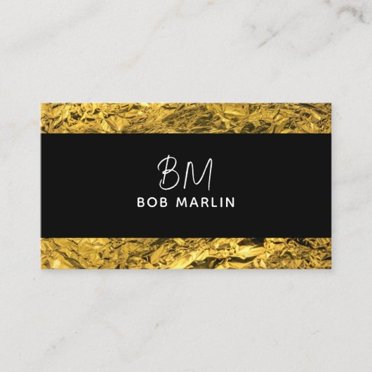 Modern Professional Minimalist Executive Generic 名刺 (正面)