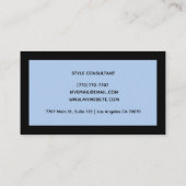 Modern Professional Minimalist Executive Generic 名刺 (裏面)