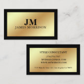 Modern Professional Minimalist Executive Generic 名刺 (正面/裏面)