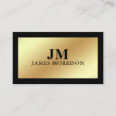 Modern Professional Minimalist Executive Generic 名刺 (正面)