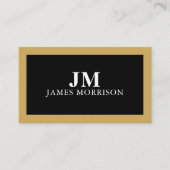 Modern Professional Minimalist Executive Generic 名刺 (正面)