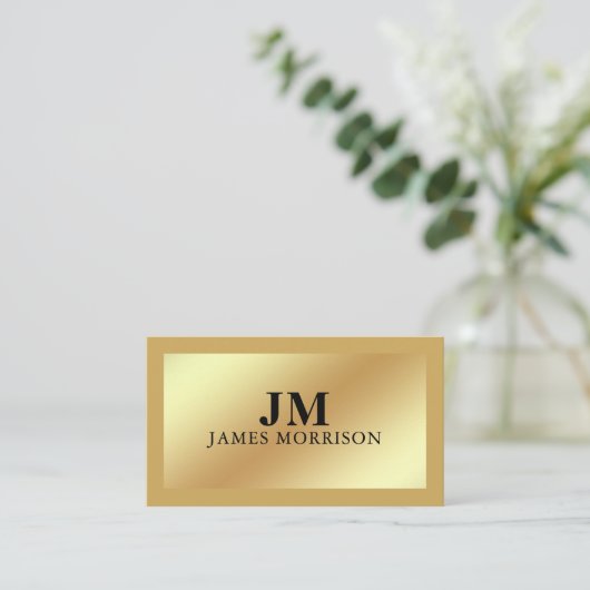 Modern Professional Minimalist Executive Generic 名刺 (スタンド正面)