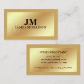 Modern Professional Minimalist Executive Generic 名刺 (正面/裏面)