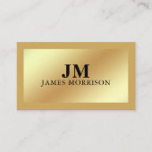 Modern Professional Minimalist Executive Generic 名刺 (正面)