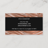 Modern Professional Minimalist Executive Generic 名刺 (裏面)