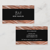 Modern Professional Minimalist Executive Generic 名刺 (正面/裏面)