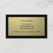 Modern Professional Minimalist Executive Generic 名刺 (裏面)