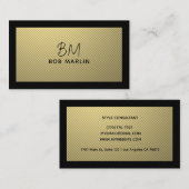 Modern Professional Minimalist Executive Generic 名刺 (正面/裏面)