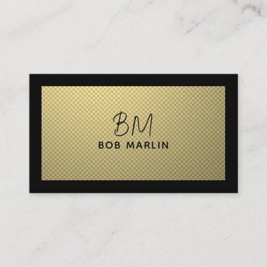 Modern Professional Minimalist Executive Generic 名刺 (正面)