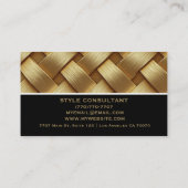 Modern Professional Minimalist Executive Generic B 名刺 (裏面)