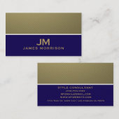 Modern Professional Minimalist Executive Generic B 名刺 (正面/裏面)