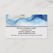 Modern Professional Minimalist Executive Generic B 名刺 (裏面)