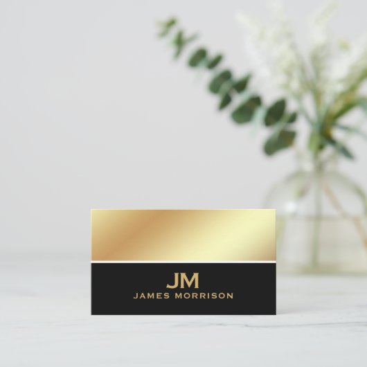 Modern Professional Minimalist Executive Generic B 名刺 (スタンド正面)