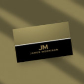 Modern Professional Minimalist Executive Generic B 名刺