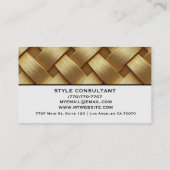 Modern Professional Minimalist Executive Generic B 名刺 (裏面)