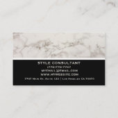 Modern Professional Minimalist Executive Generic B 名刺 (裏面)