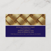 Modern Professional Minimalist Executive Generic B 名刺 (裏面)