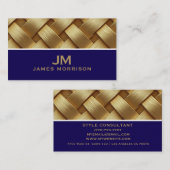 Modern Professional Minimalist Executive Generic B 名刺 (正面/裏面)