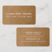 Modern Professional Minimalist Sleek Business Card 名刺 (正面/裏面)
