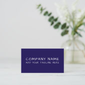 Modern Professional Minimalist Sleek Business Card 名刺 (スタンド正面)