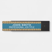 Modern Professional Office Door Sign サインプレート (正面)