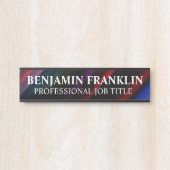 Modern Professional Office Door Sign サインプレート (正面)