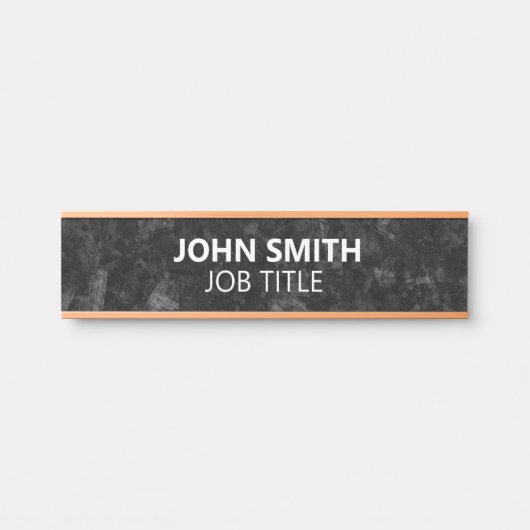 Modern Professional Office Door Sign サインプレート (正面)