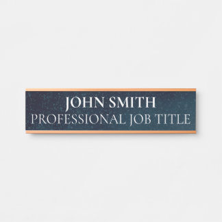 Modern Professional Office Door Sign サインプレート