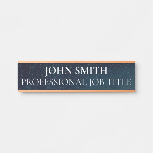 Modern Professional Office Door Sign サインプレート (正面)