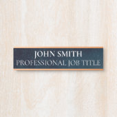 Modern Professional Office Door Sign サインプレート (正面)