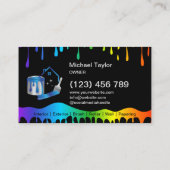 Modern Professional Painting Service Decoration 名刺 (裏面)