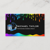 Modern Professional Painting Service Decoration 名刺 (正面)